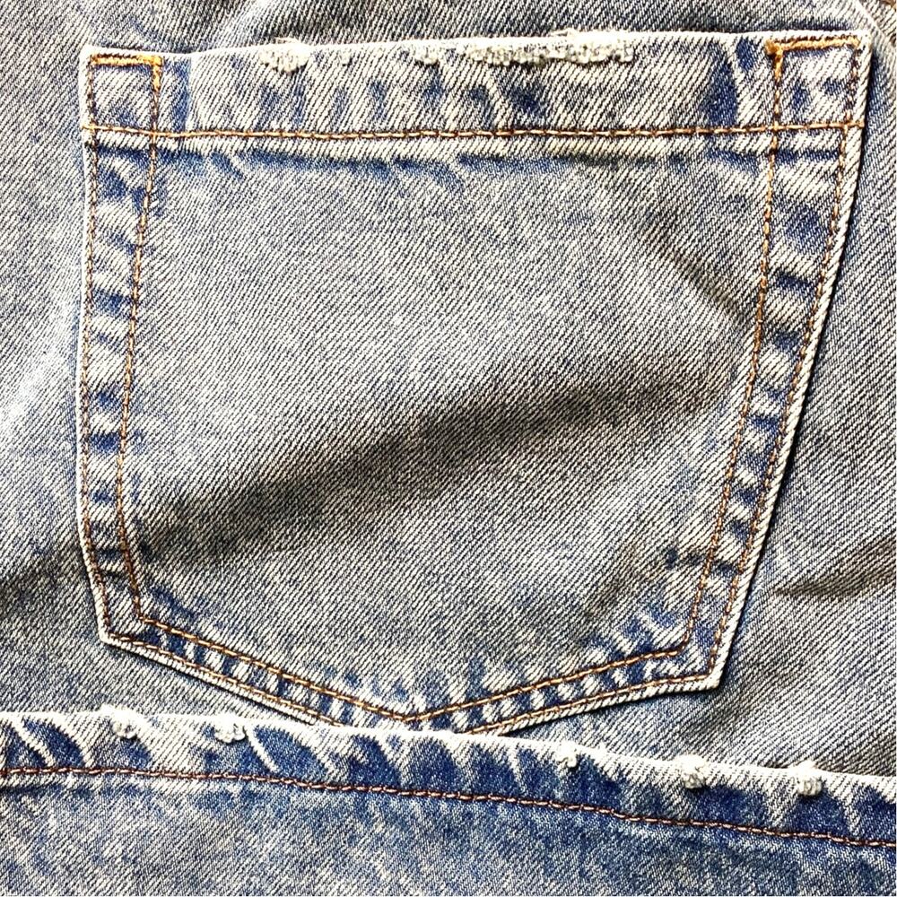 Garage Skater‎ Jorts Womens 9 Jodie Blue New Bermuda Style Denim Shorts NWT - Picture 5 of 11
